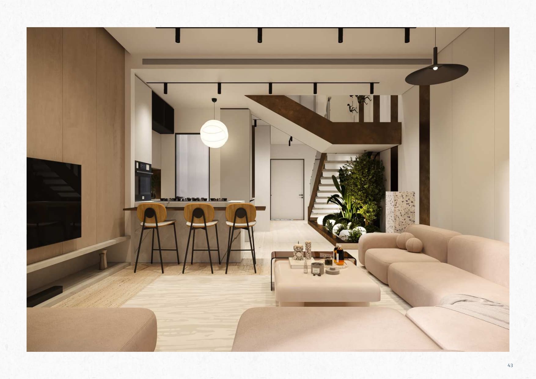 Urban Luxury Residential Living Spaces photo